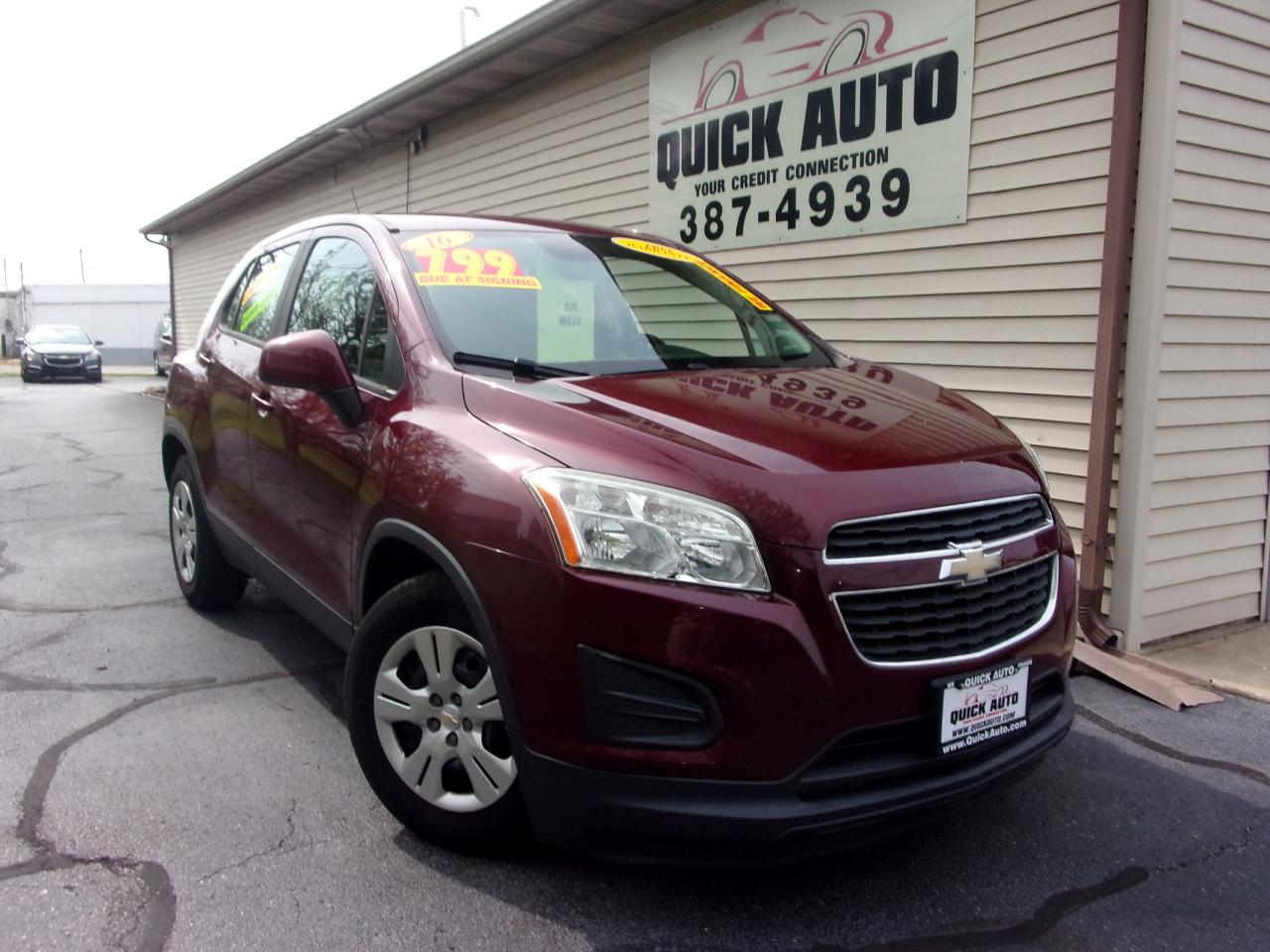 2016 Chevrolet Trax FWD 4dr LS w/1LS
