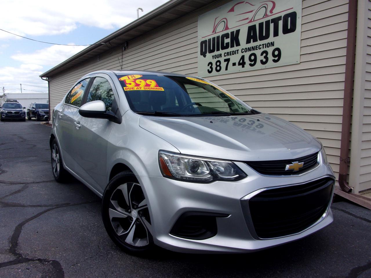 Chevrolet Sonic 4dr Sdn Auto Premier 2018