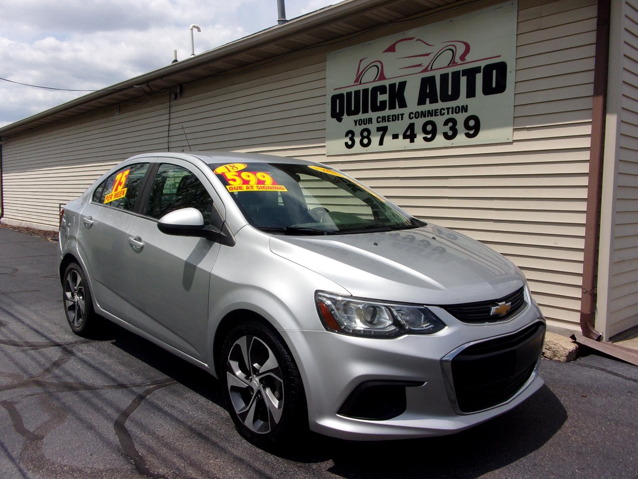 Chevrolet Sonic 4dr Sdn Auto Premier 2018