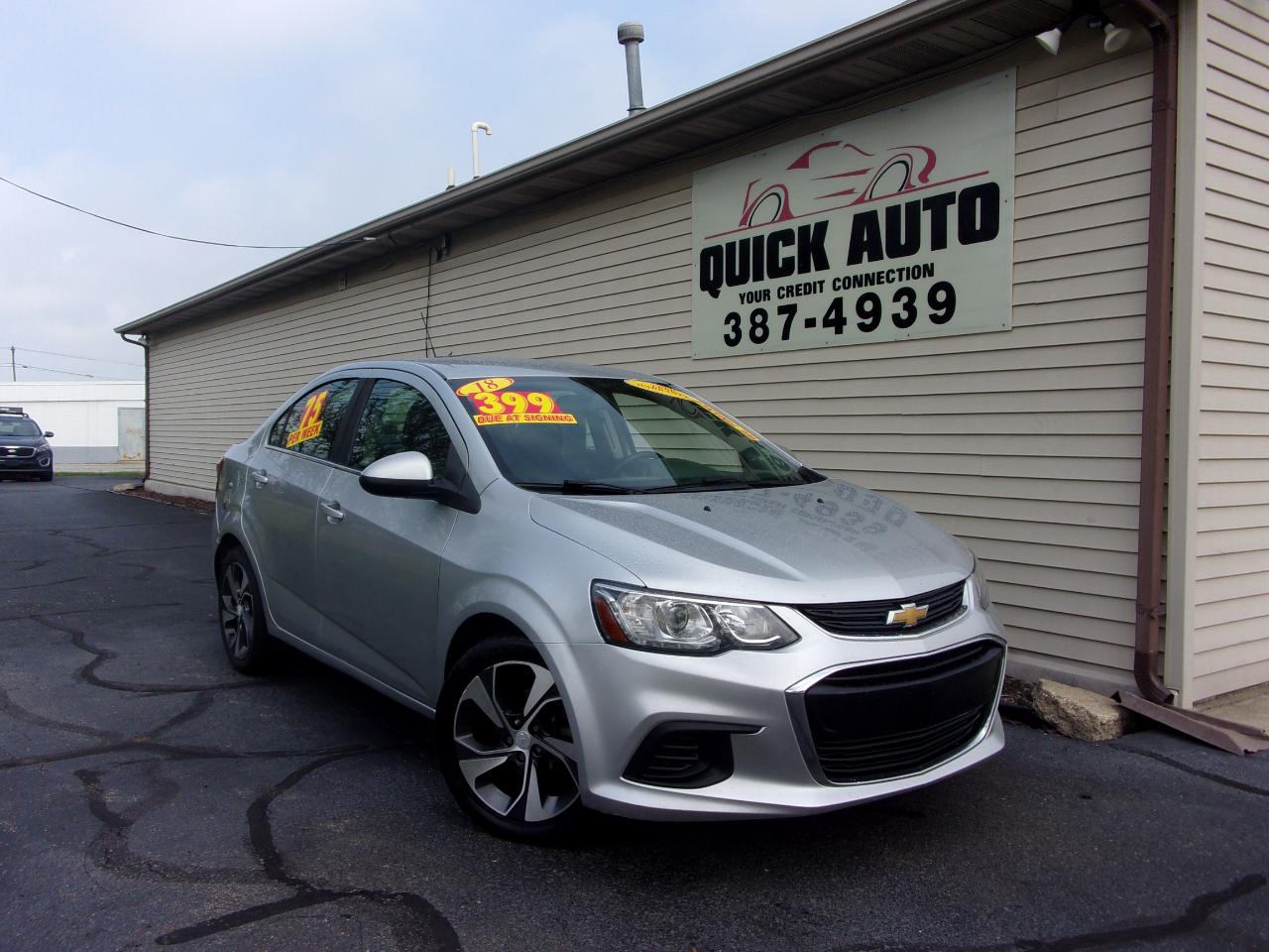 2018 Chevrolet Sonic 4dr Sdn Auto Premier