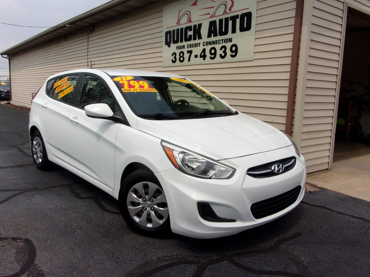 Hyundai Accent SE Hatchback Auto 2017