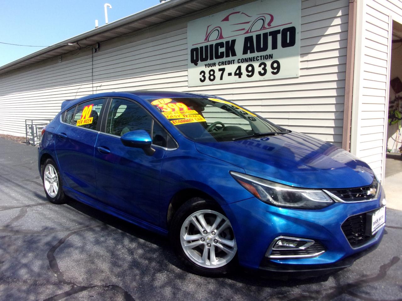 2017 Chevrolet Cruze 4dr HB 1.4L LT w/1SD