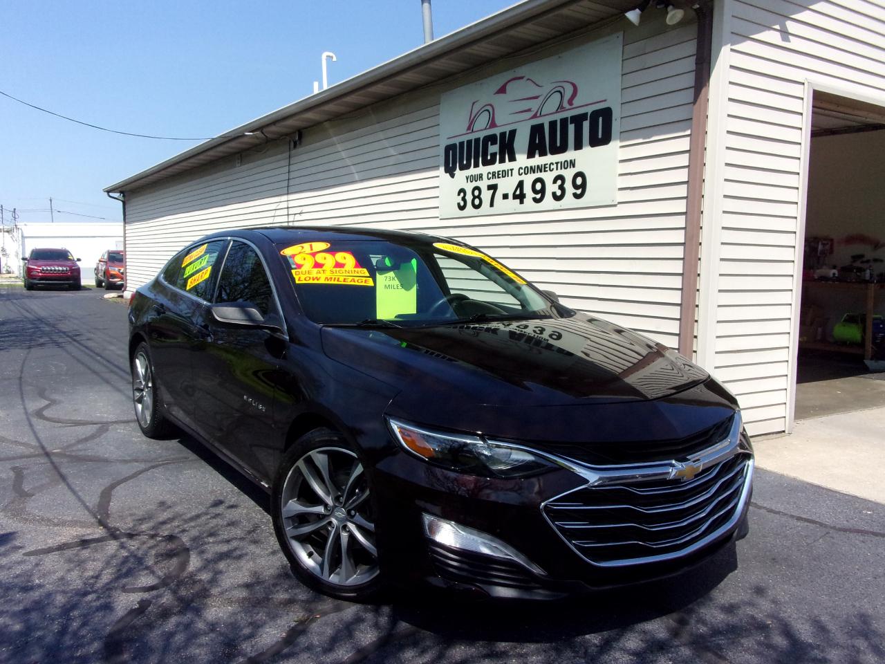 Chevrolet Malibu 4dr Sdn LT 2021