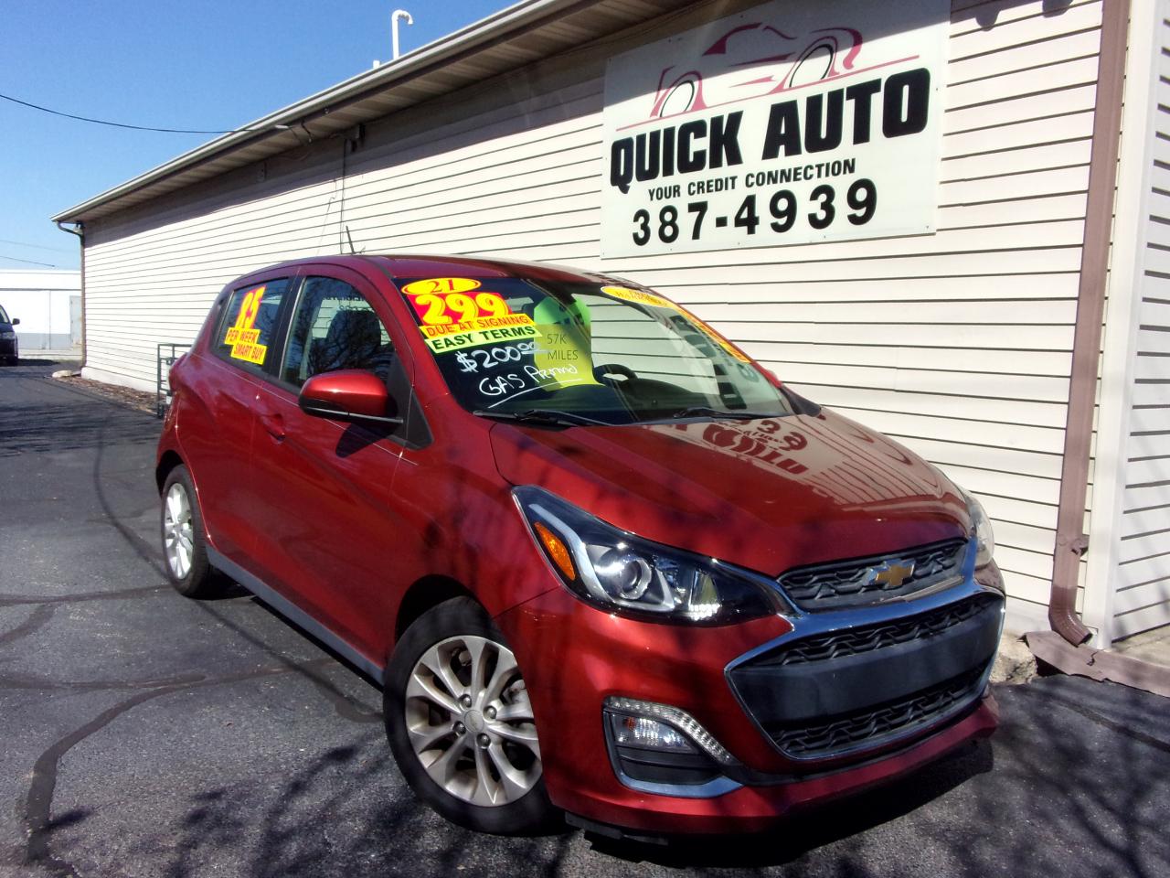 2021 Chevrolet Spark 4dr HB CVT 1LT