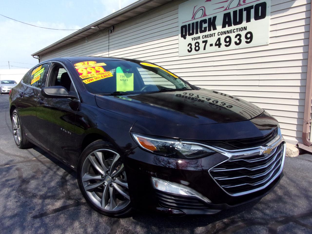Chevrolet Malibu 4dr Sdn LT 2021