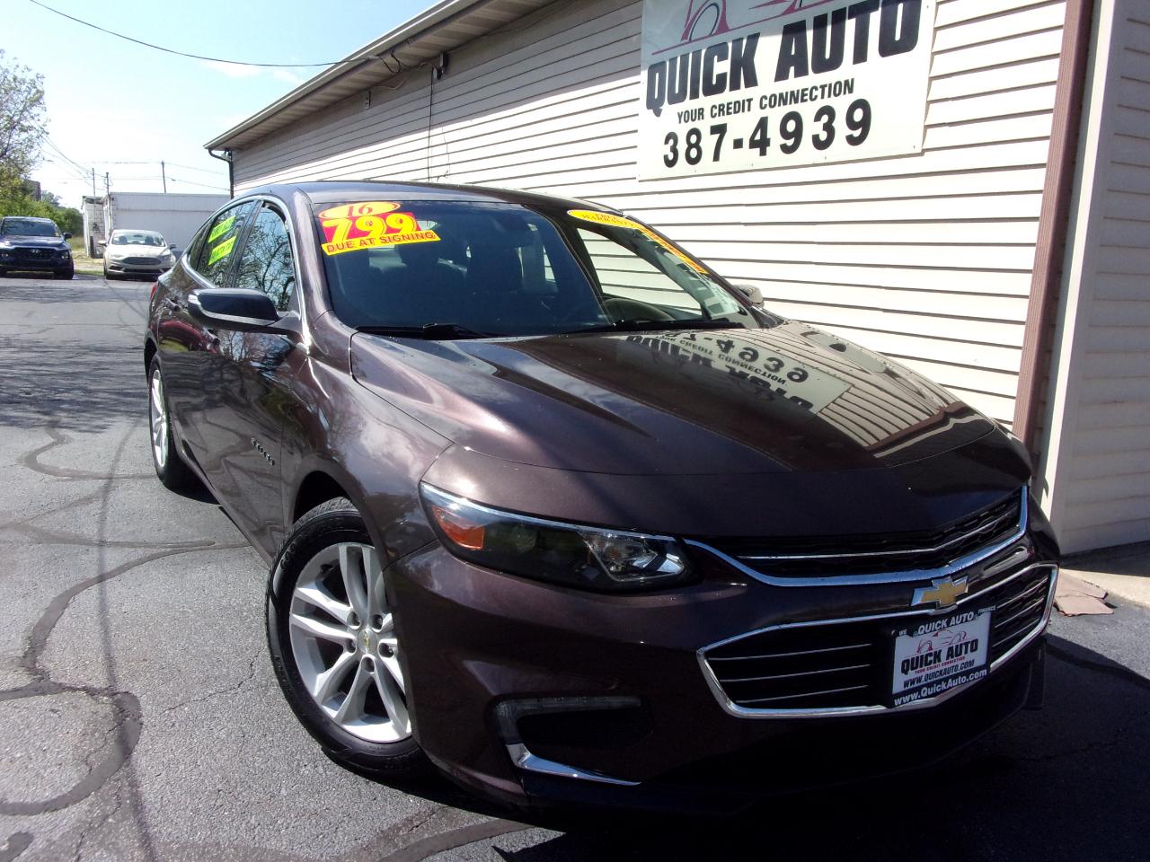 Chevrolet Malibu 4dr Sdn LT w/1LT 2016