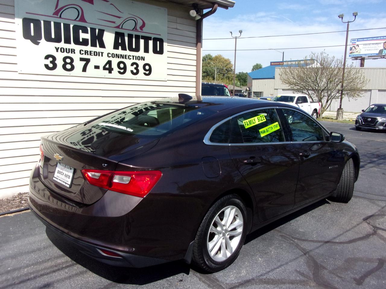 Chevrolet Malibu 4dr Sdn LT w/1LT 2016
