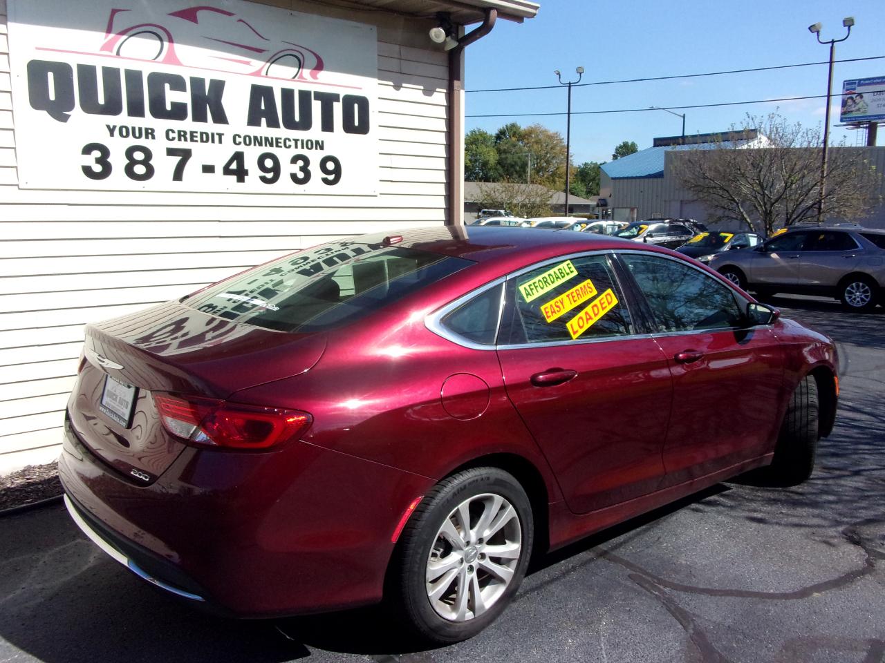 Chrysler 200 4dr Sdn Limited FWD 2016