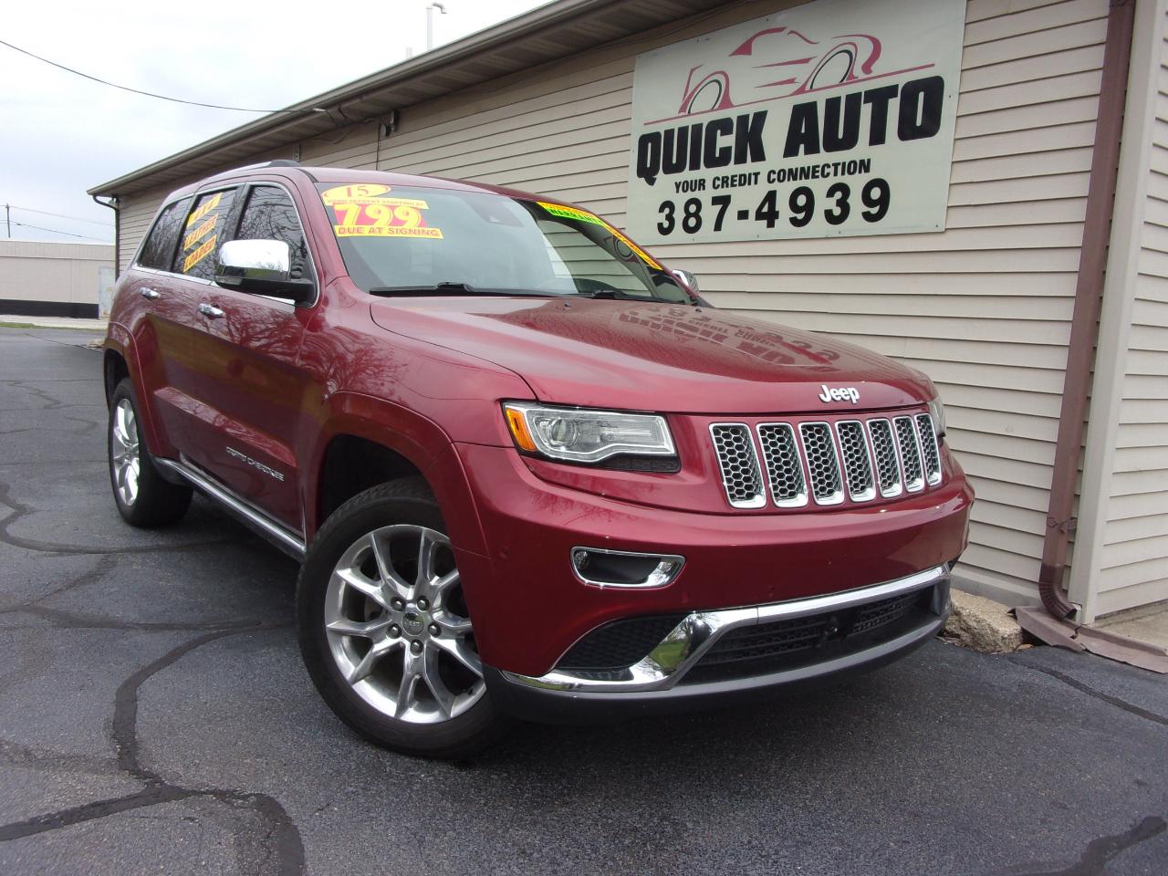 Jeep Grand Cherokee 4WD 4dr Summit 2015