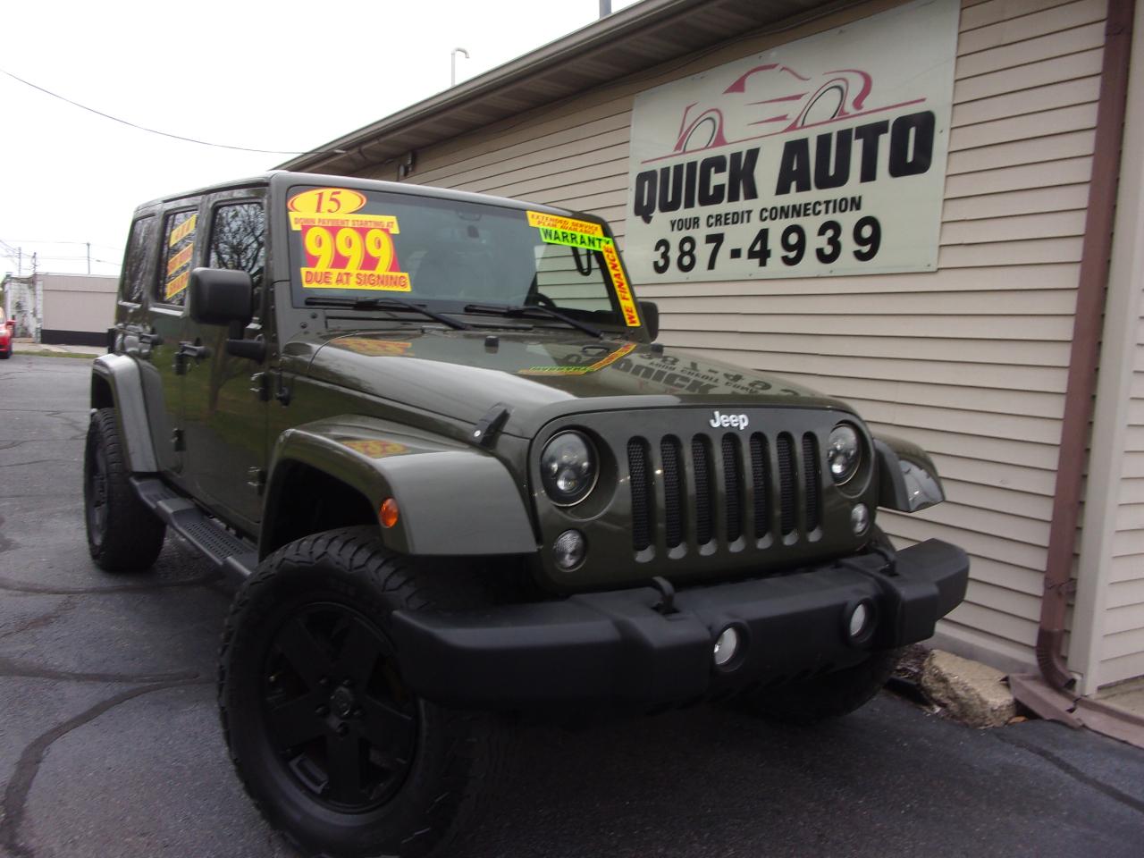 Jeep Wrangler Unlimited 4WD 4dr Sahara 2015
