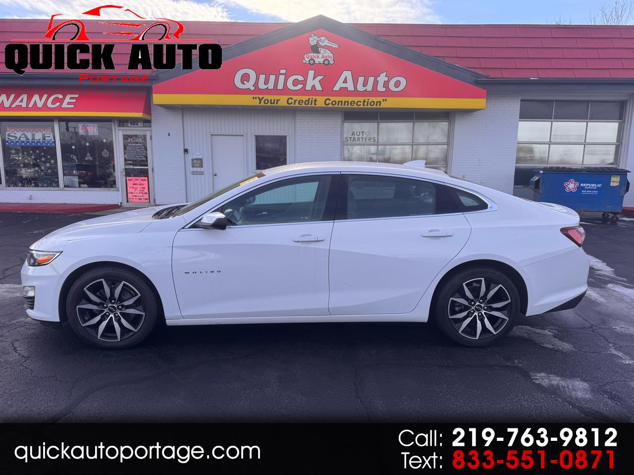 2020 Chevrolet Malibu 4dr Sdn LT