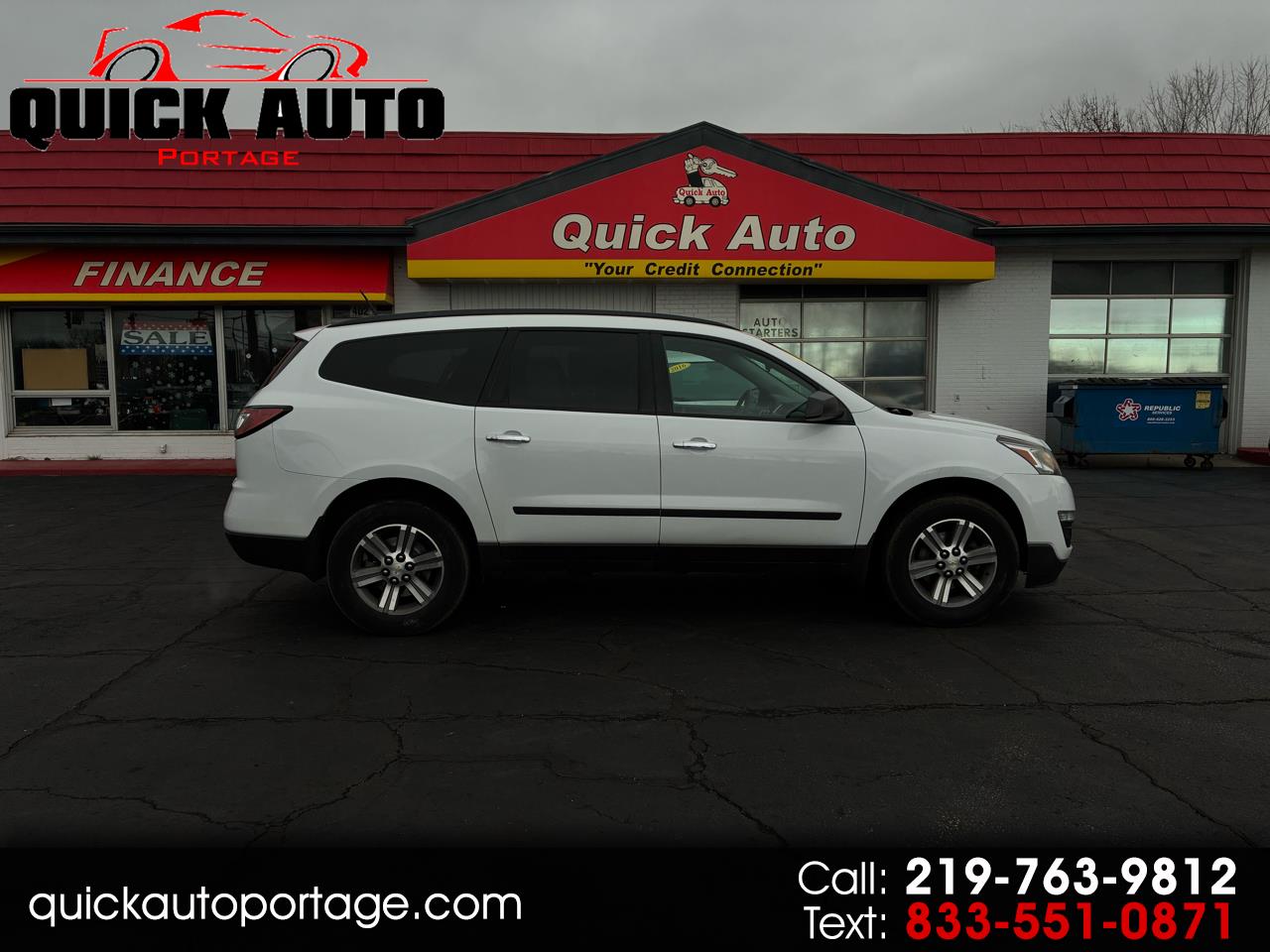 Chevrolet Traverse FWD 4dr LS w/1LS 2017