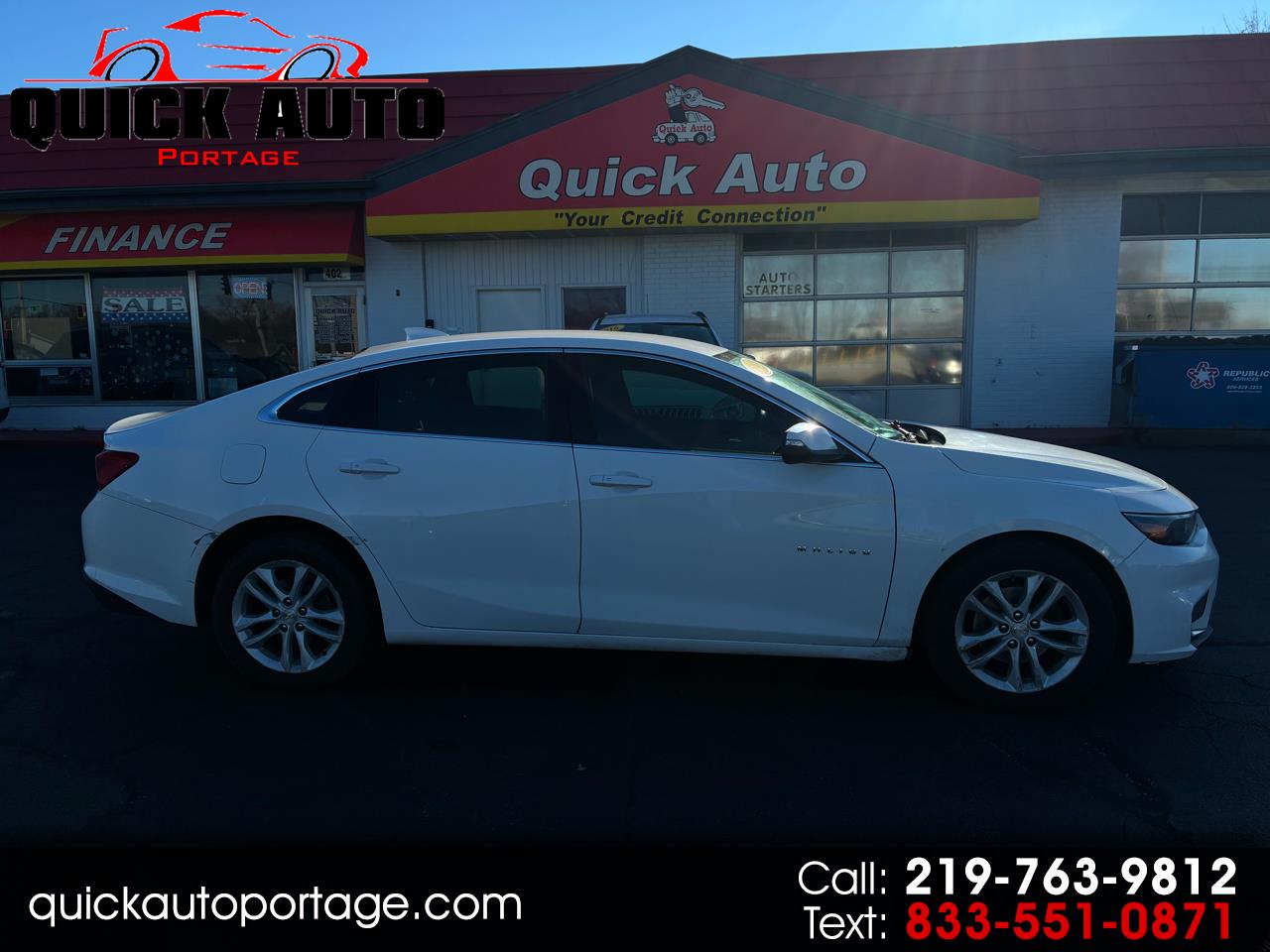 Chevrolet Malibu 4dr Sdn LT w/1LT 2018