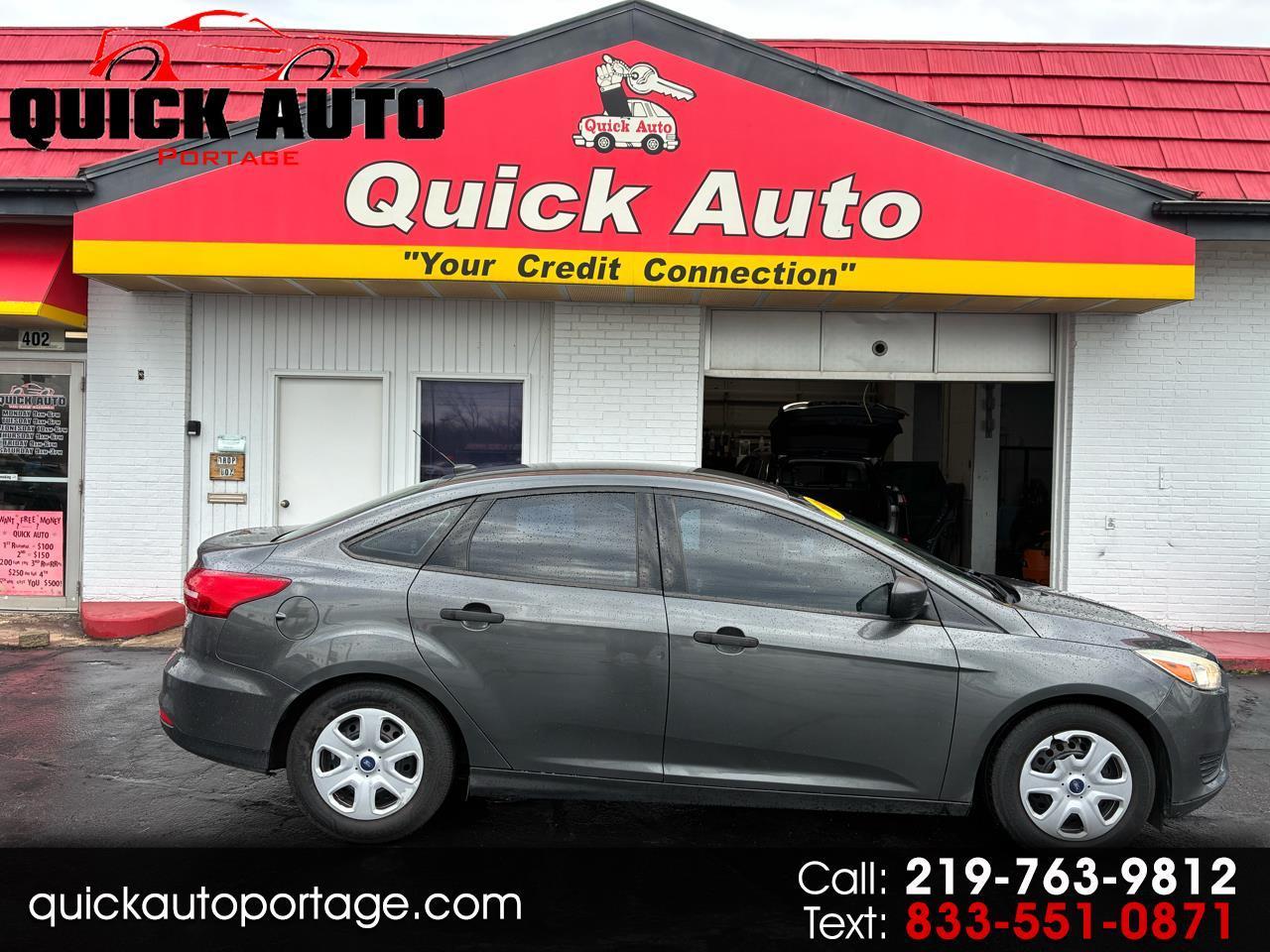 2016 Ford Focus 4dr Sdn S