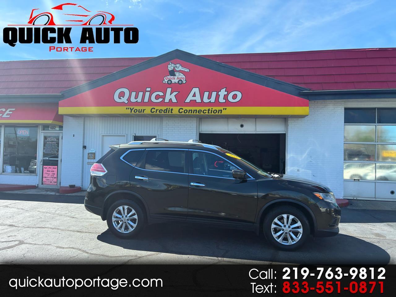 Nissan Rogue AWD 4dr SV 2016