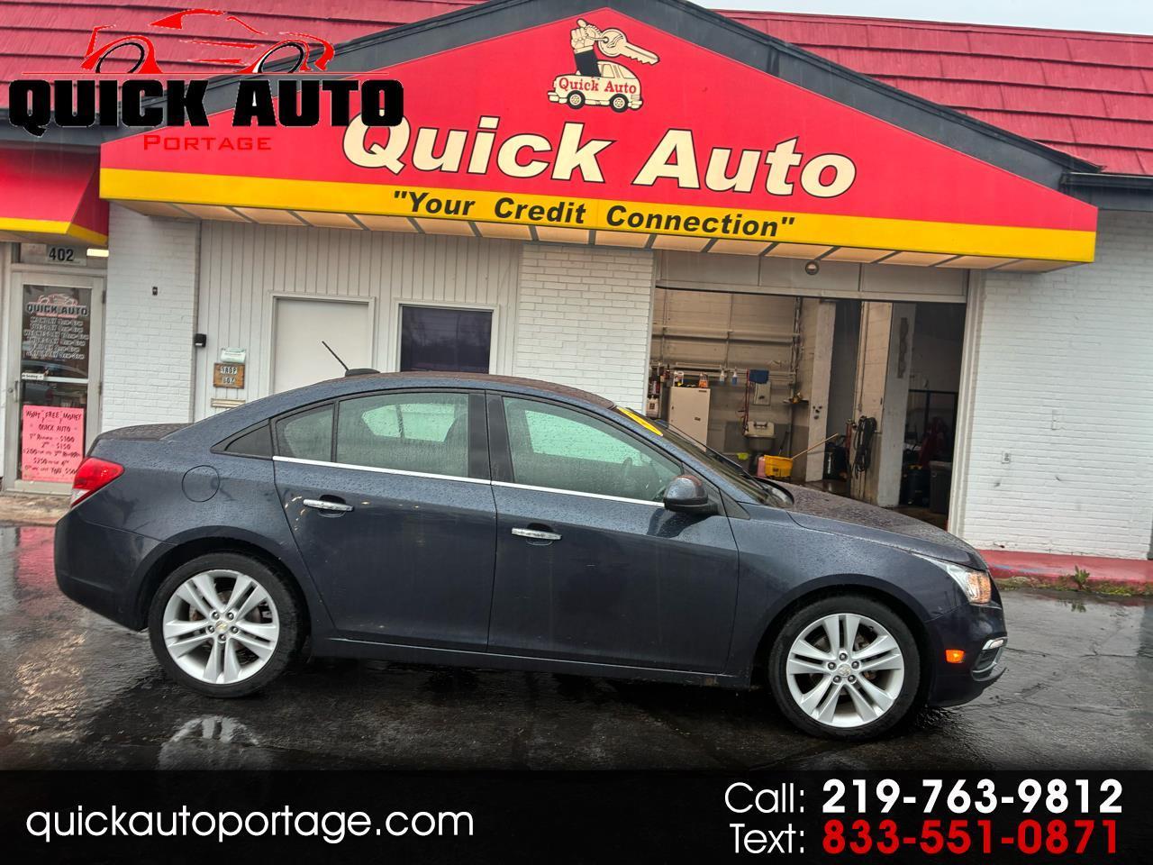 2015 Chevrolet Cruze 4dr Sdn LTZ