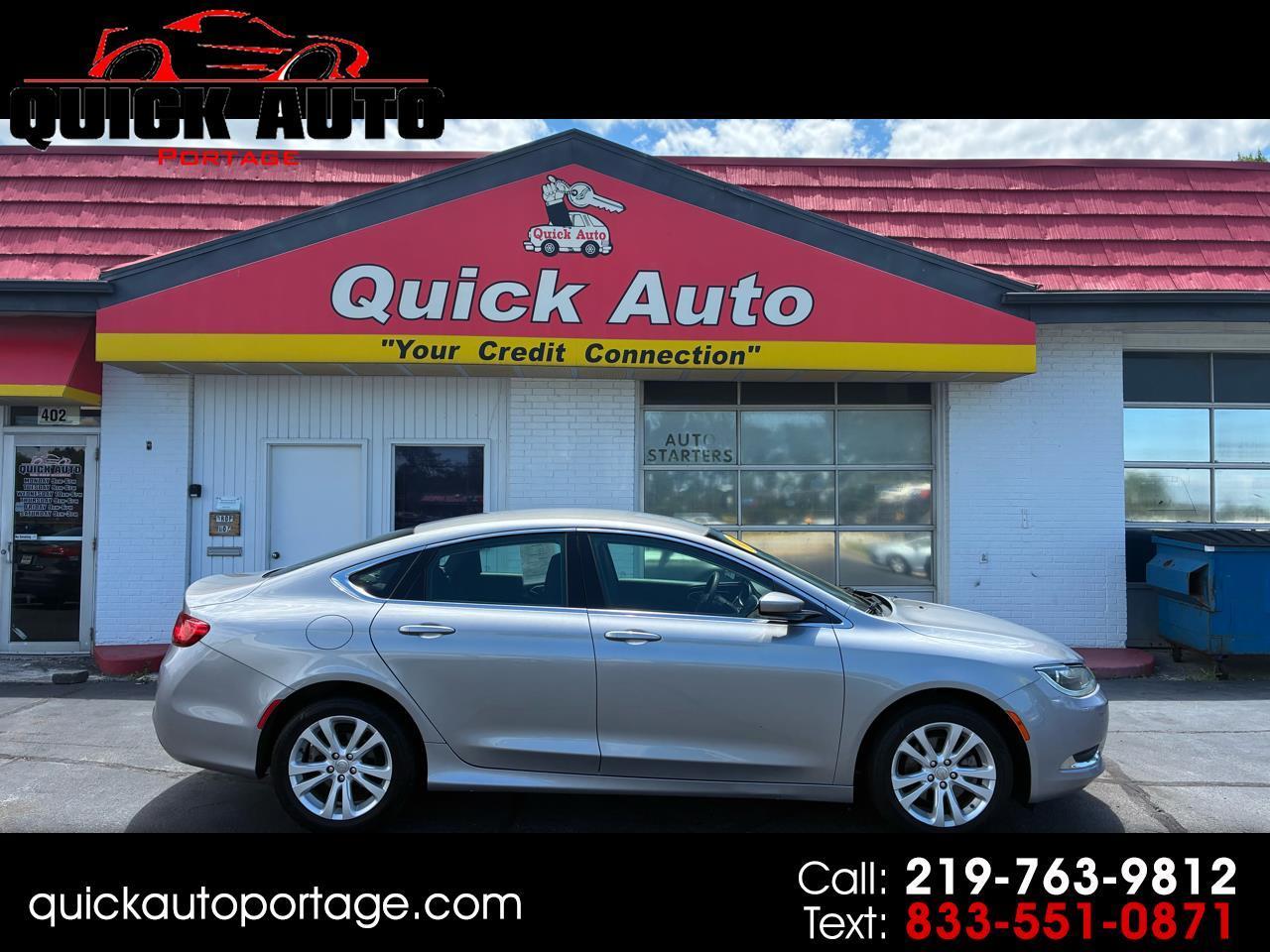 2016 Chrysler 200 4dr Sdn Limited FWD