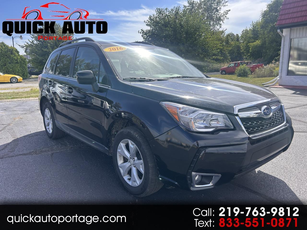 Subaru Forester 4dr CVT 2.5i Limited PZEV 2016