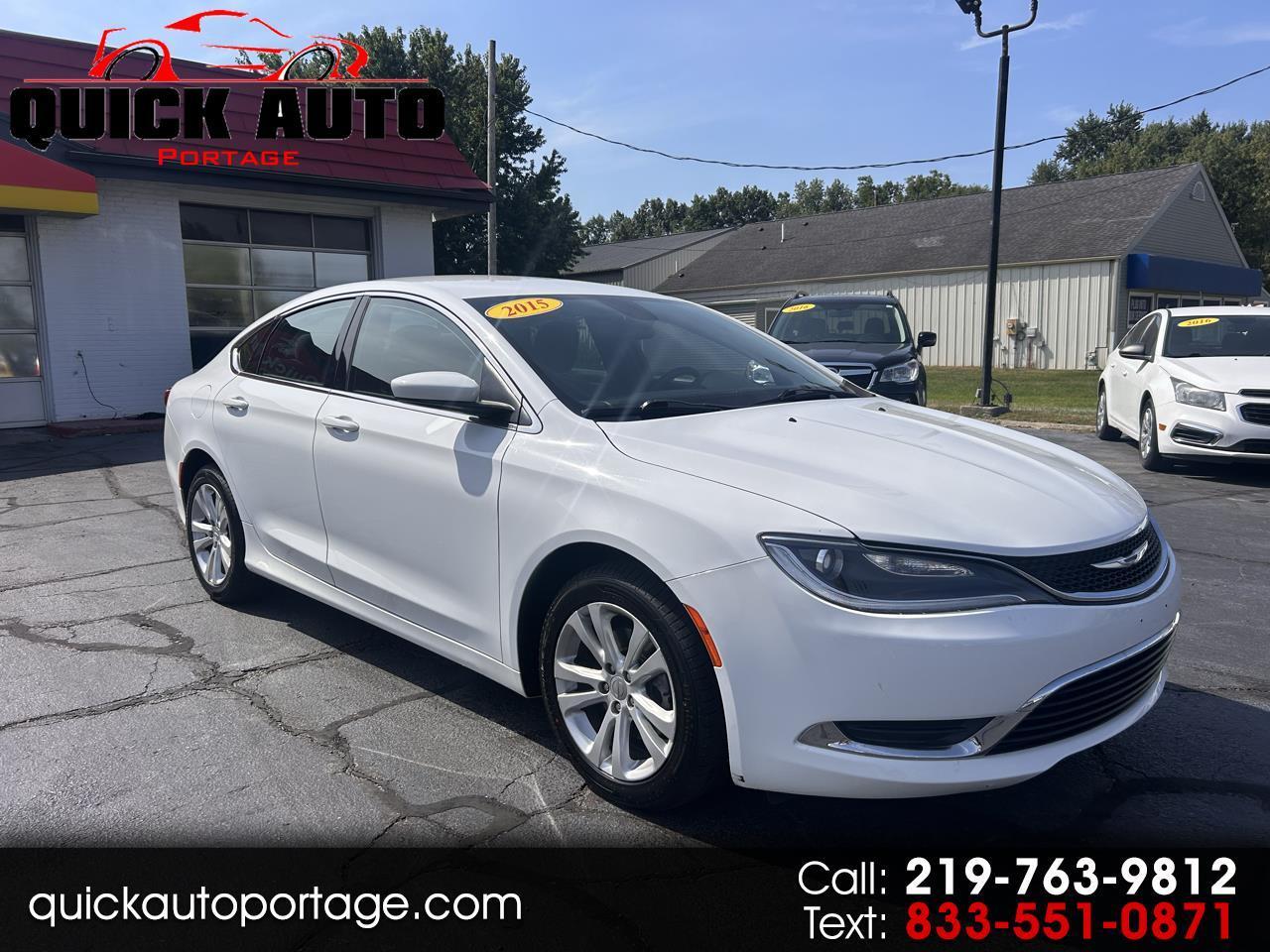2015 Chrysler 200 4dr Sdn Limited FWD
