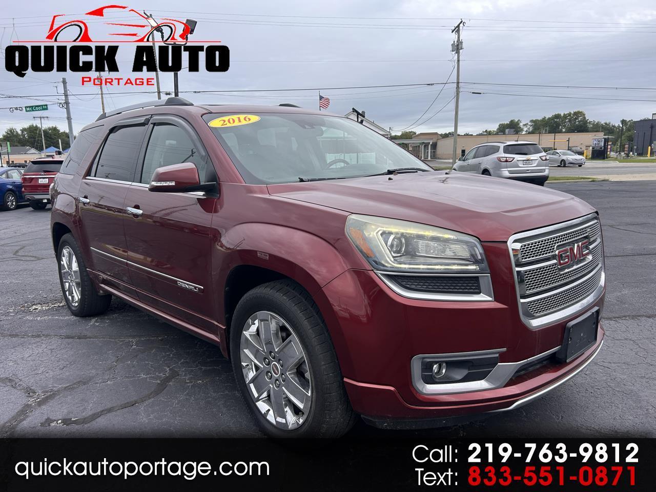 GMC Acadia FWD 4dr Denali 2016