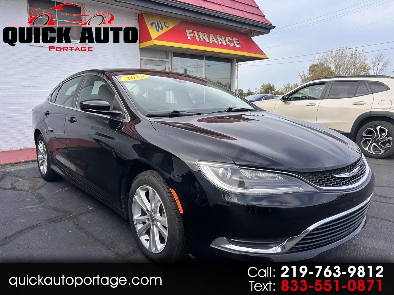 Chrysler 200 4dr Sdn Limited FWD 2015