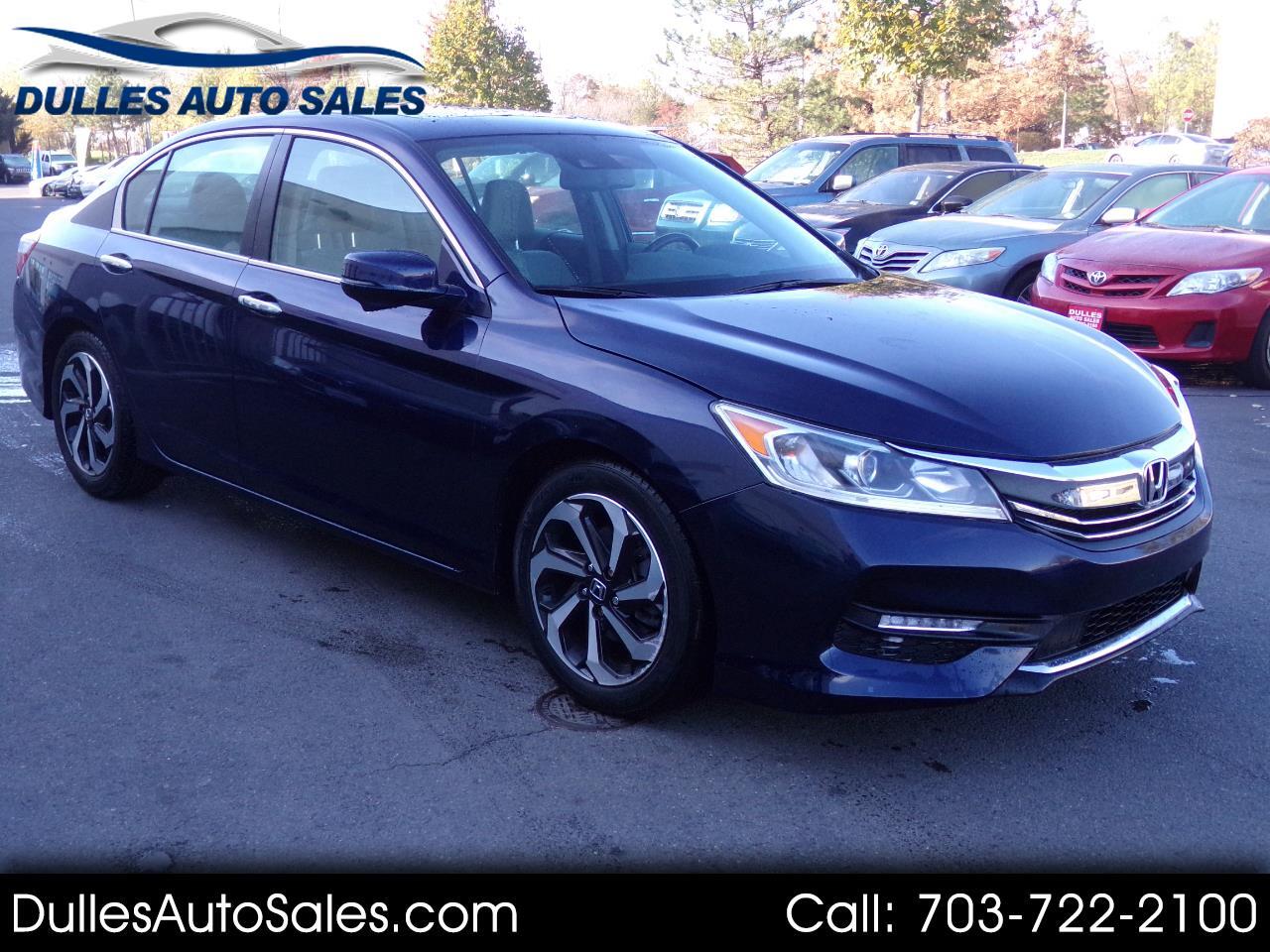 Used 2016 Honda Accord EXL Sedan with Navigation System and XM Radio for Sale in Chantilly VA