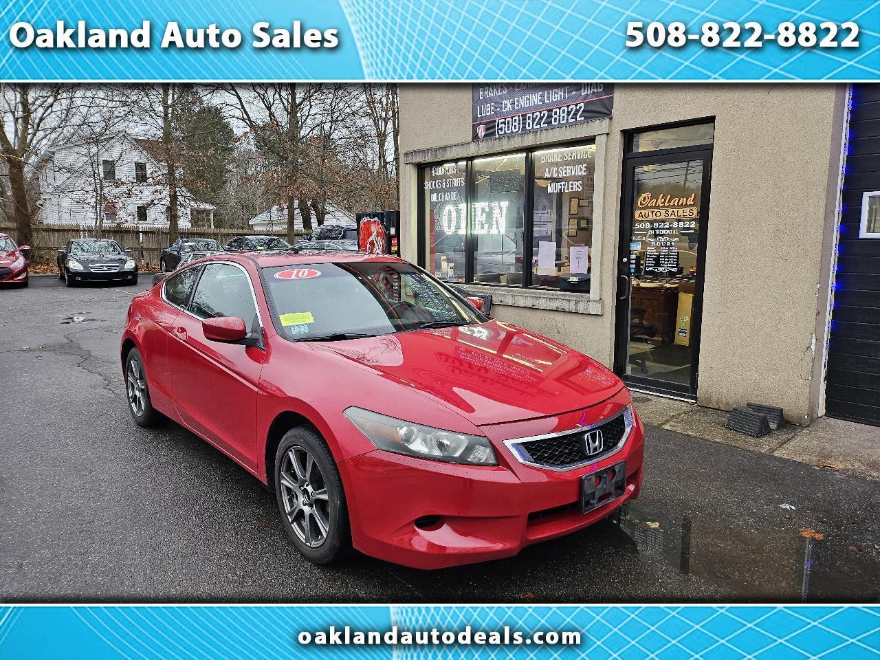 2010 Honda Accord EX-L Coupe AT