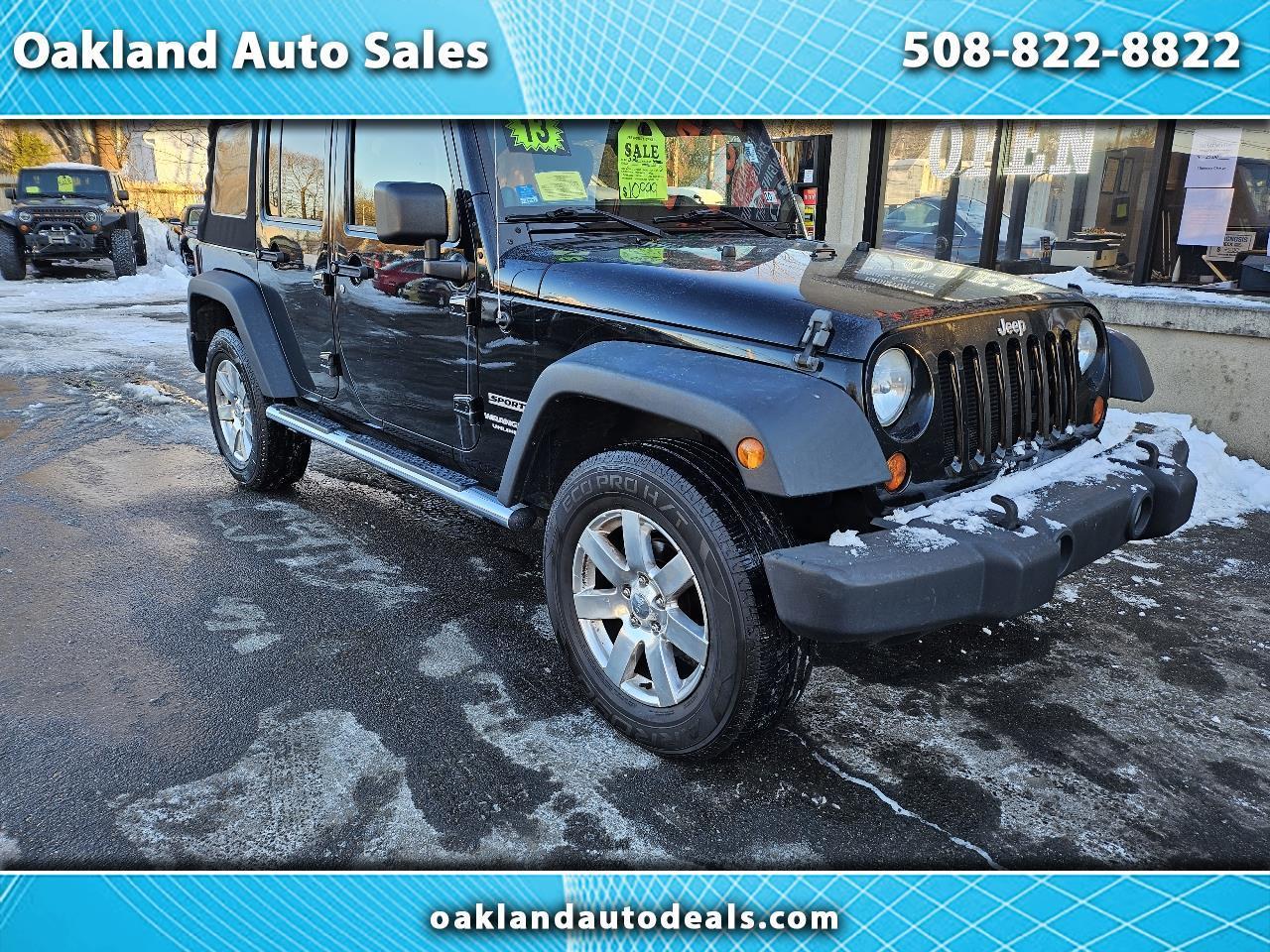 2013 Jeep Wrangler Unlimited Sport 4WD