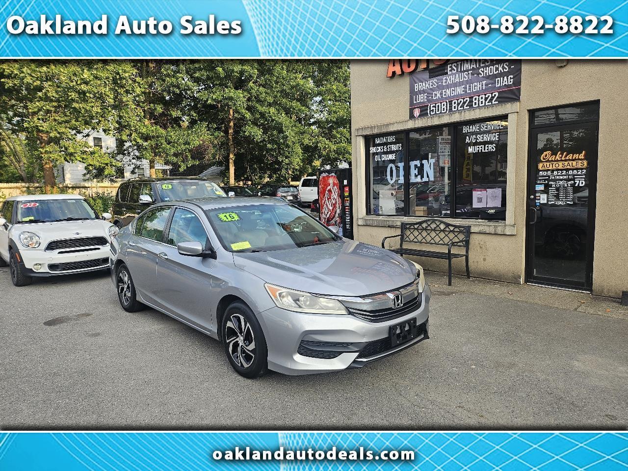 2016 Honda Accord LX Sedan CVT