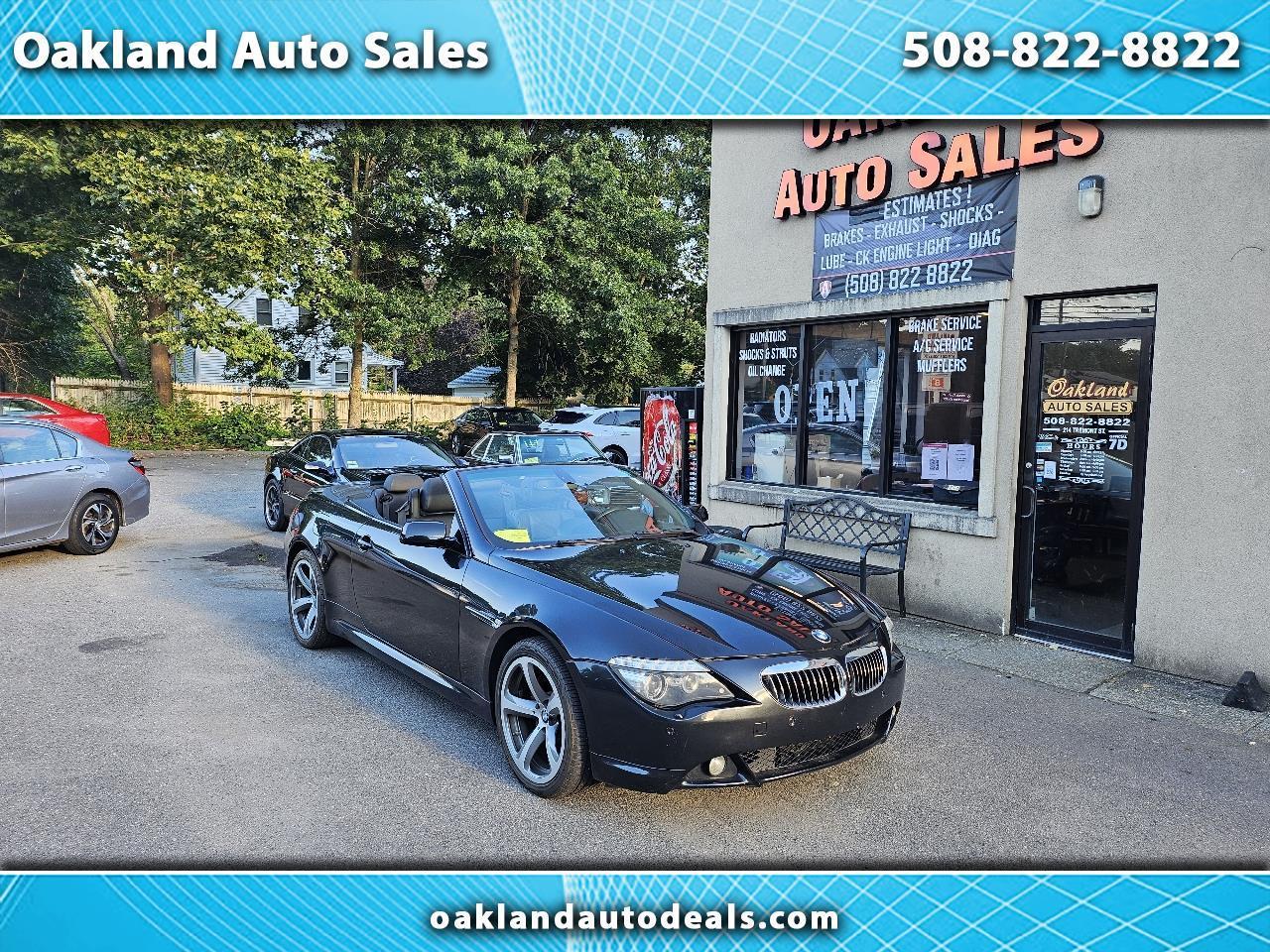 BMW 6-Series 650i Convertible 2008