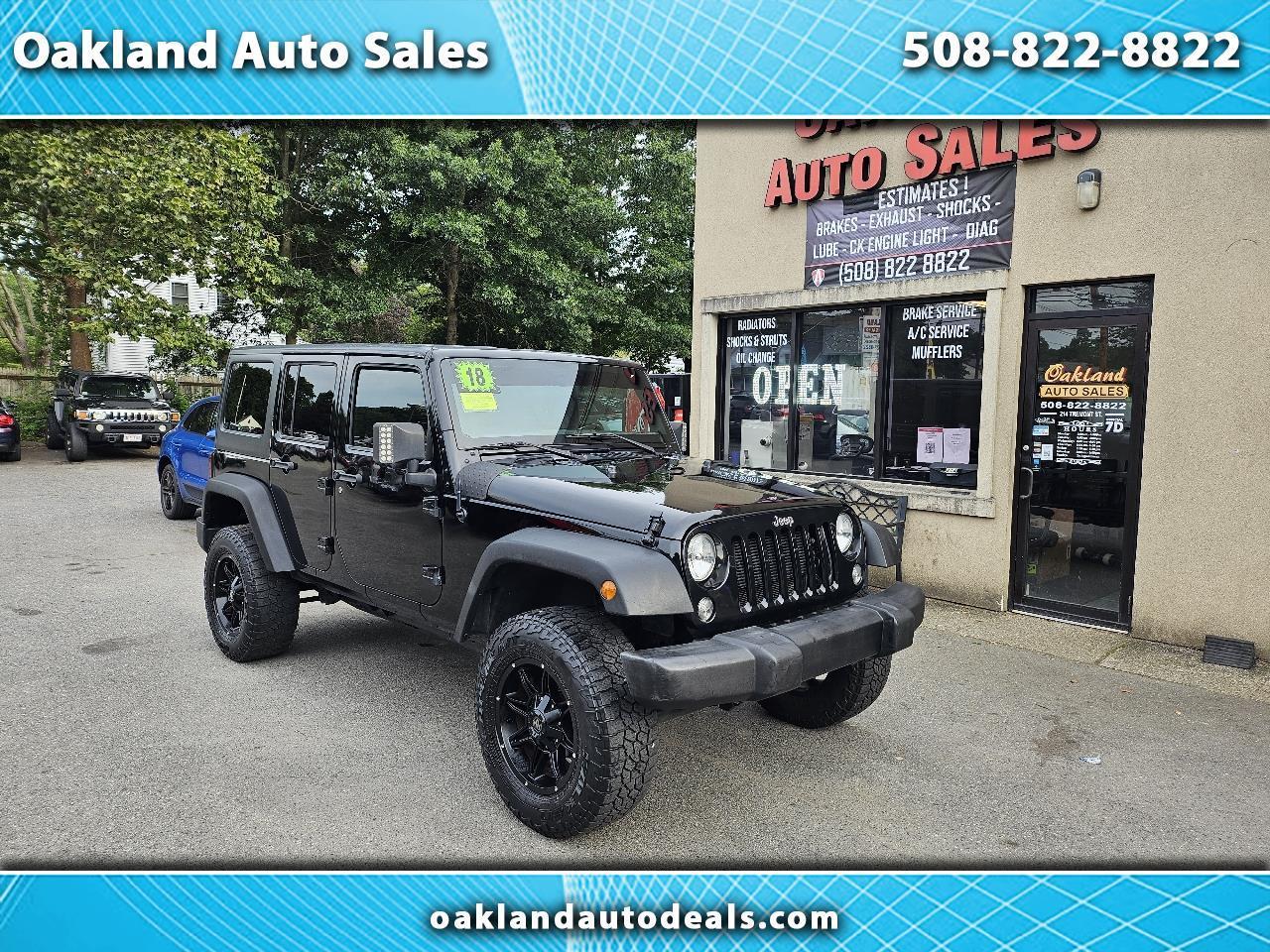 Jeep Wrangler JK Unlimited Sport 4WD 2018