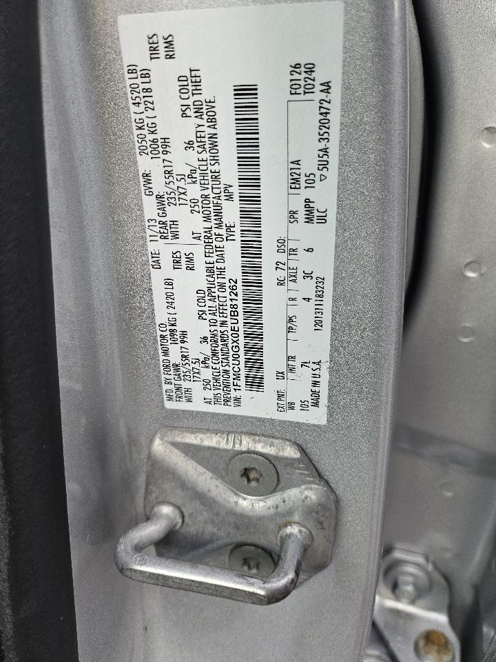 Ford Escape SE FWD 2014