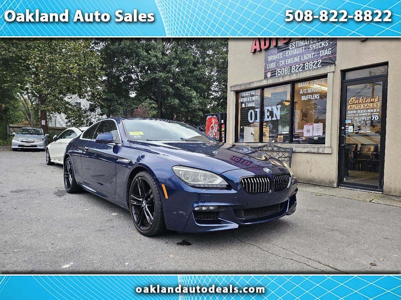 BMW 6-Series 650i Coupe 2012