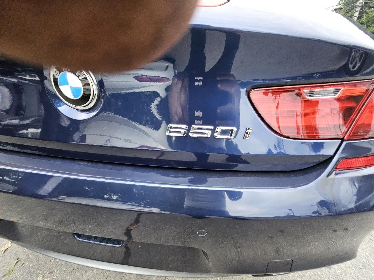 BMW 6-Series 650i Coupe 2012