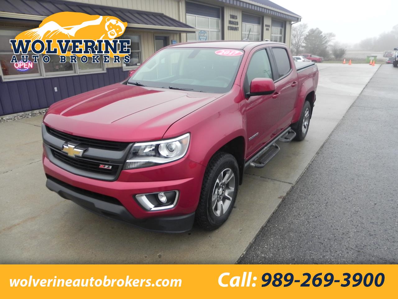 Used 2017 Chevrolet Colorado Z71 Crew Cab 4WD Long Box for Sale in Bad Axe MI 48413 Wolverine
