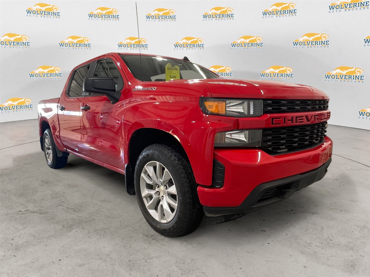 Chevrolet Silverado 1500 Custom Crew Cab Long Box 4WD 2021