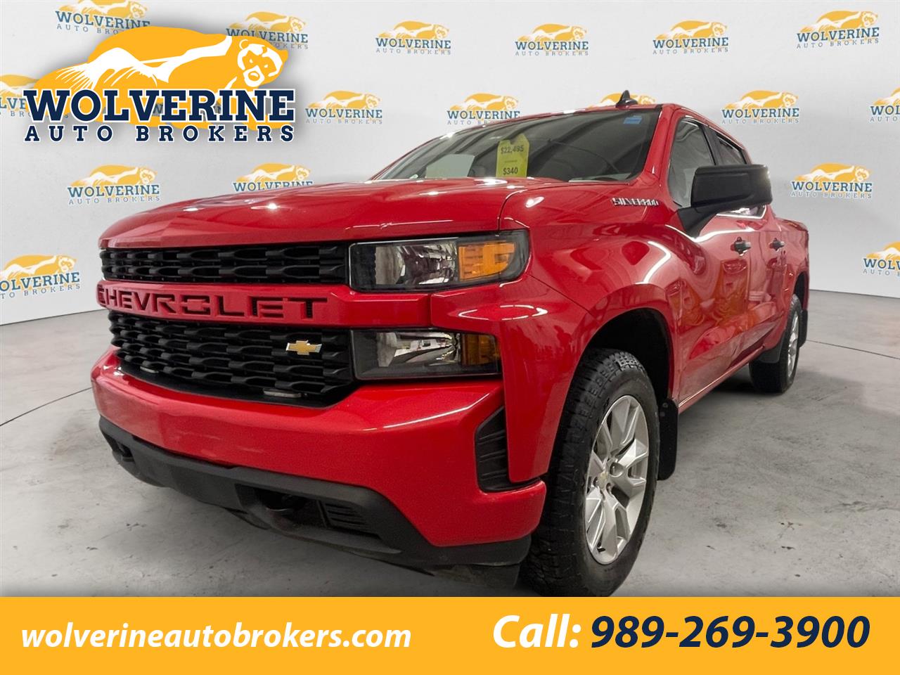 2021 Chevrolet Silverado 1500 Custom Crew Cab Long Box 4WD