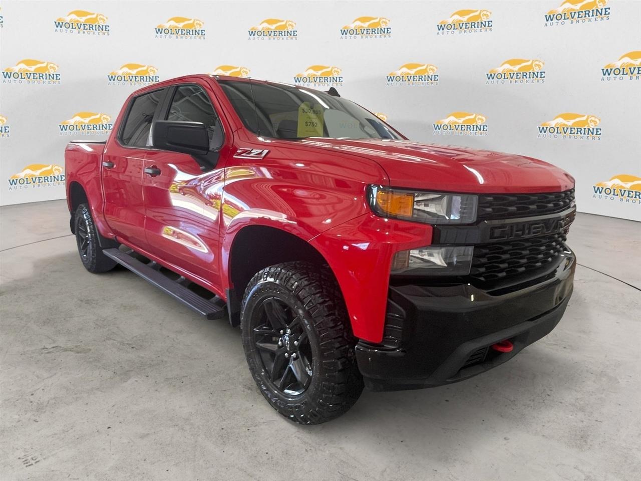 Chevrolet Silverado 1500 Limited Custom Trail Boss Crew Cab Long Box 4WD 2022