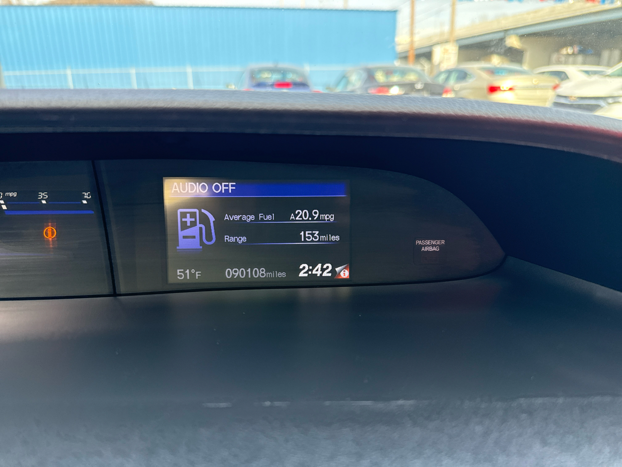 Honda Civic Coupe 2dr CVT EX 2015