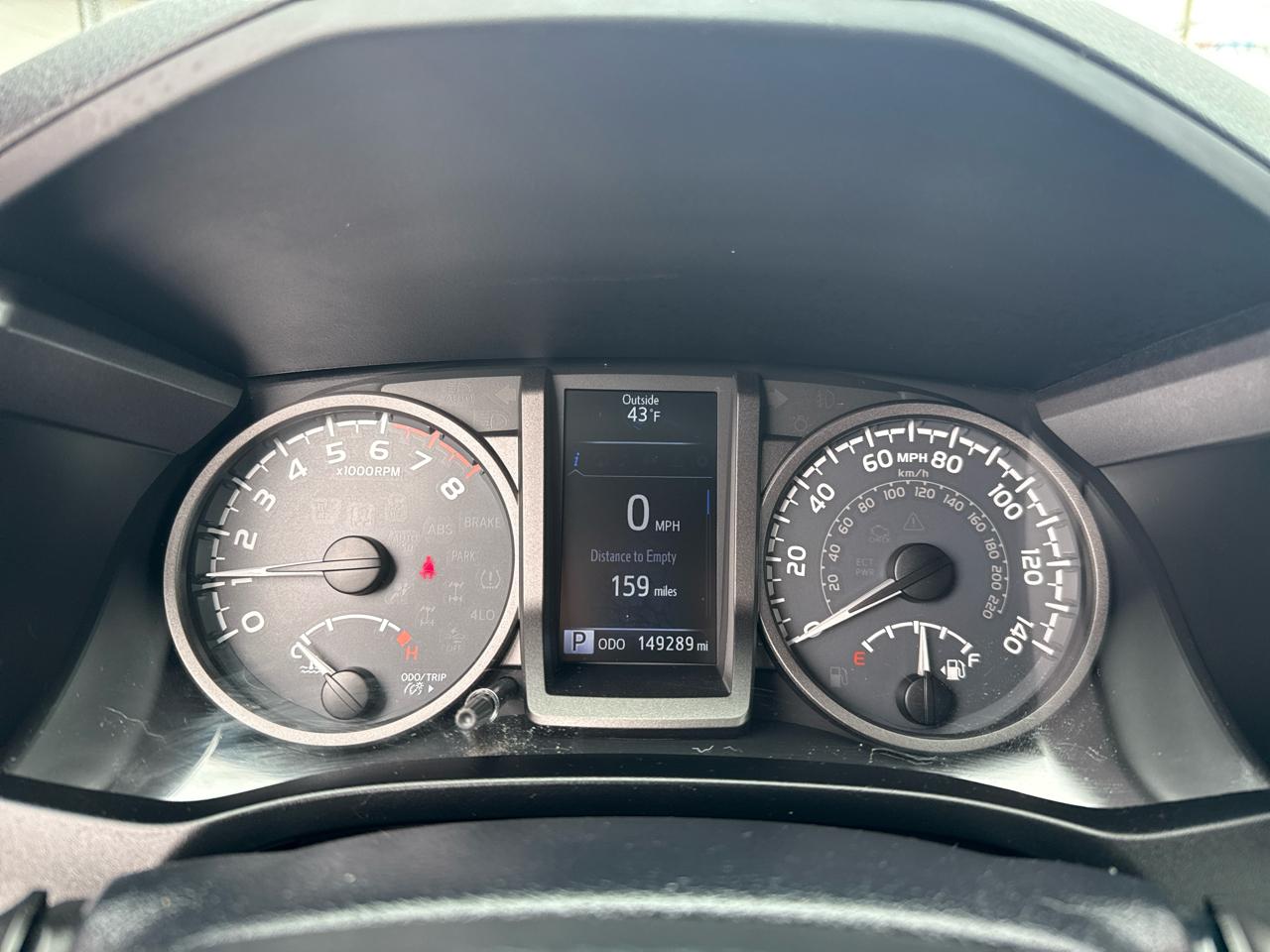 Toyota Tacoma TRD Off Road Double Cab 5' Bed V6 4x4 MT (Natl) 2018