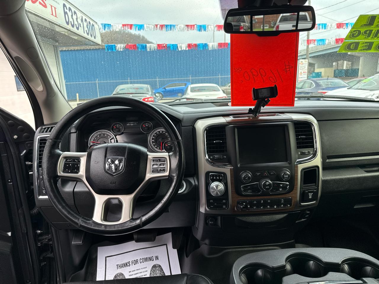 RAM 1500 4WD Crew Cab 140.5" Laramie 2014