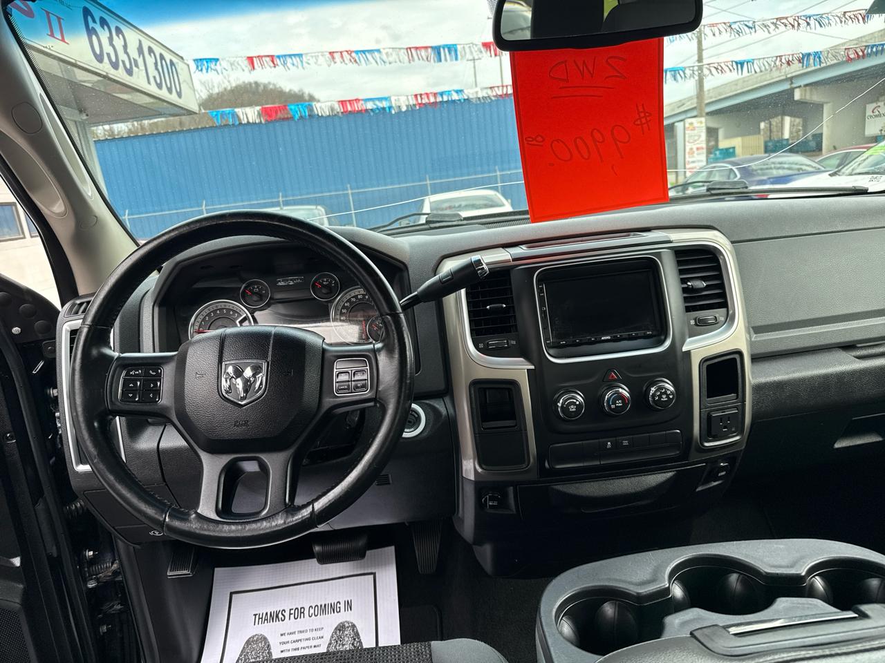 RAM 1500 2WD Quad Cab 140.5" Big Horn 2013