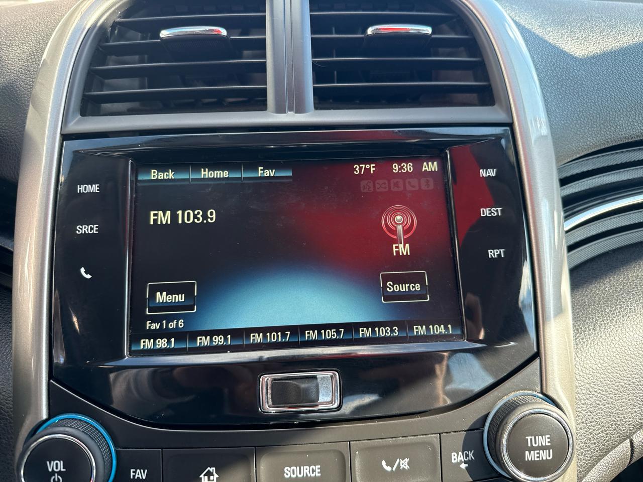 Chevrolet Malibu 4dr Sdn LT w/1LT 2014