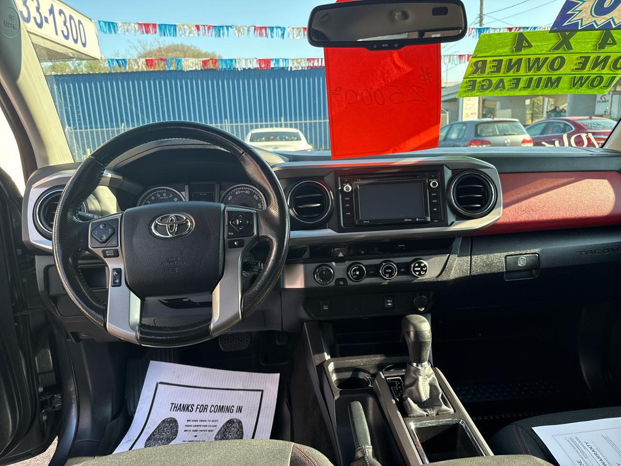 Toyota Tacoma 4WD Access Cab V6 AT SR5 (Natl) 2016