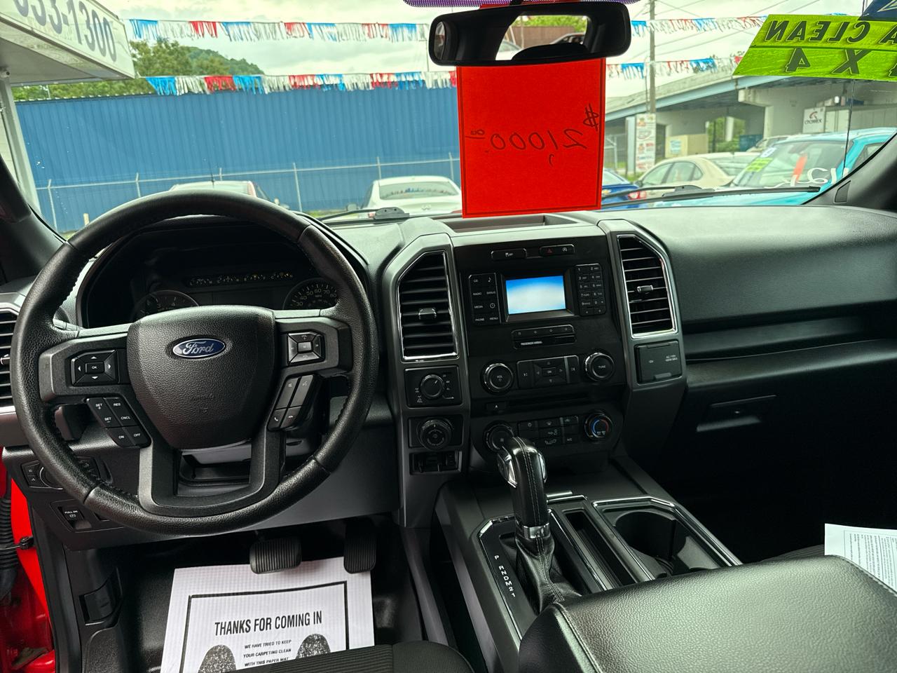 Ford F-150 4WD SuperCrew 139" XLT 2016