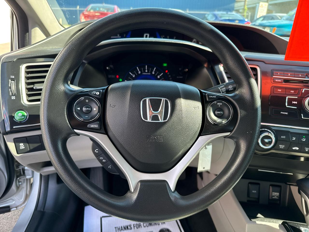 Honda Civic Sdn 4dr Auto LX 2013