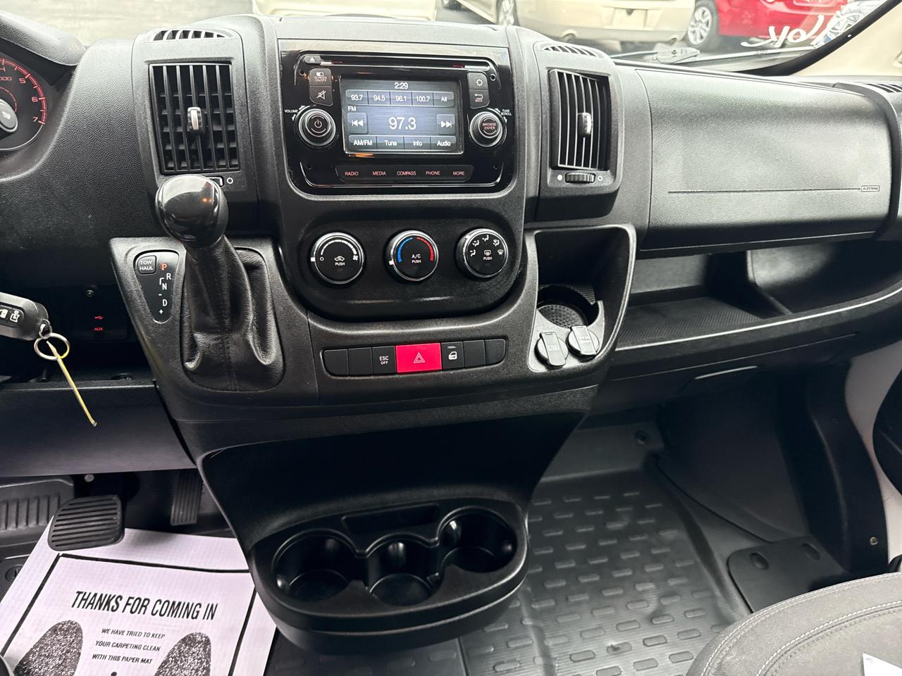 RAM ProMaster Cargo Van 2500 High Roof 159" WB 2017