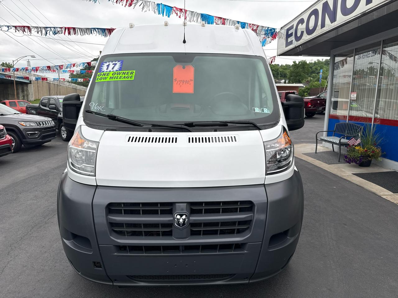 RAM ProMaster Cargo Van 2500 High Roof 159" WB 2017
