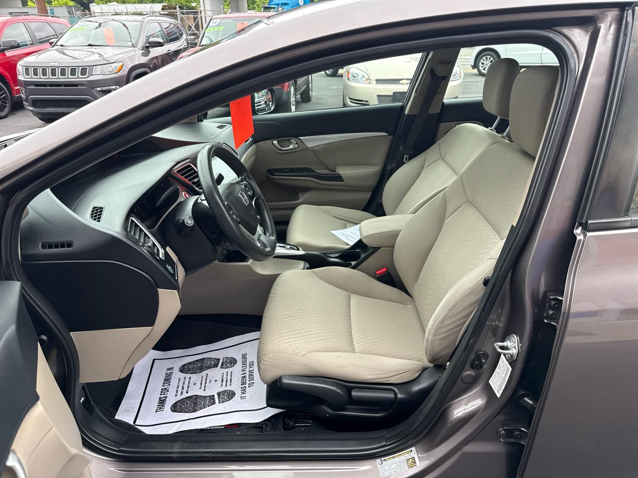 Honda Civic Sedan 4dr CVT EX 2015