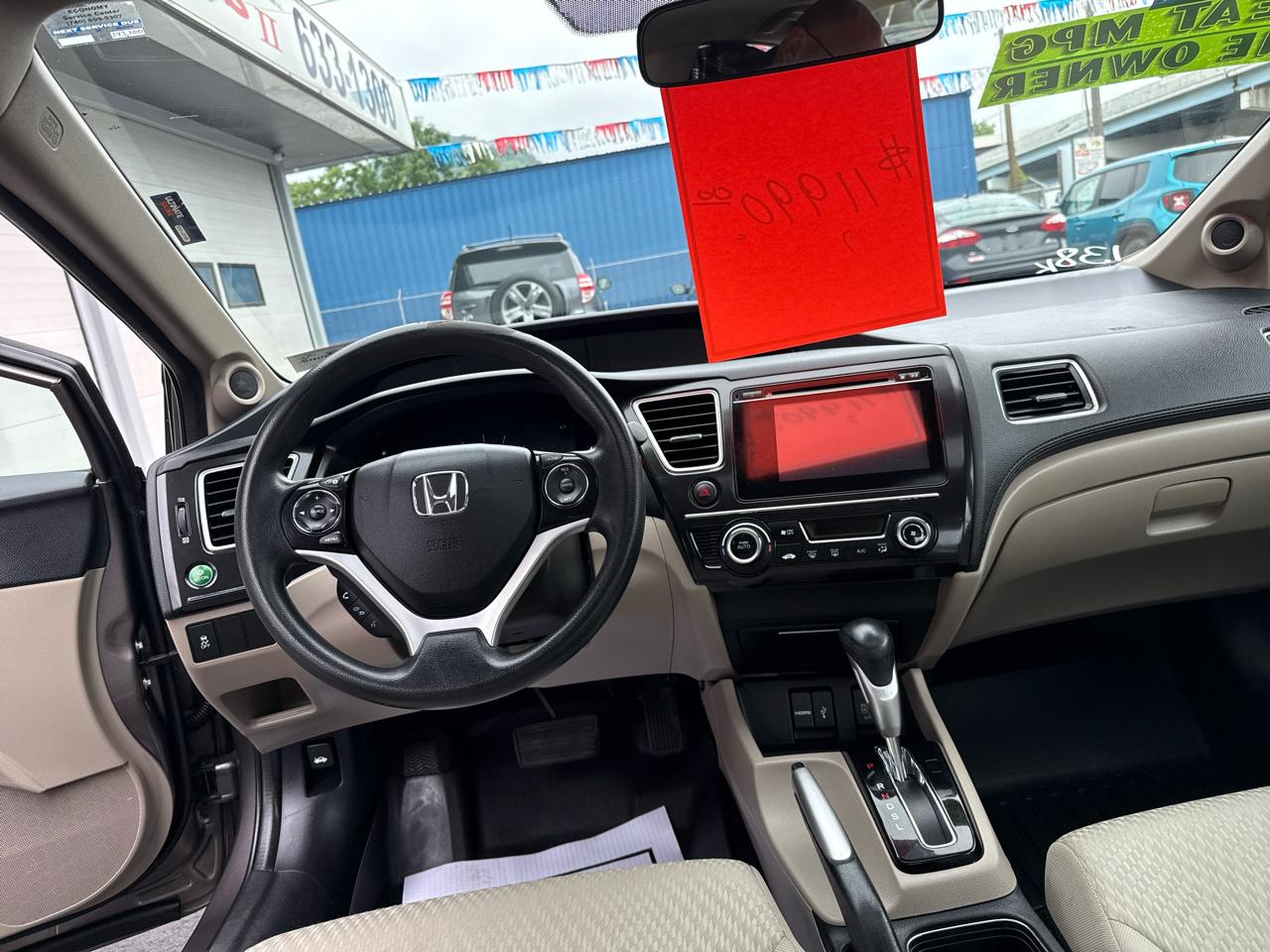 Honda Civic Sedan 4dr CVT EX 2015